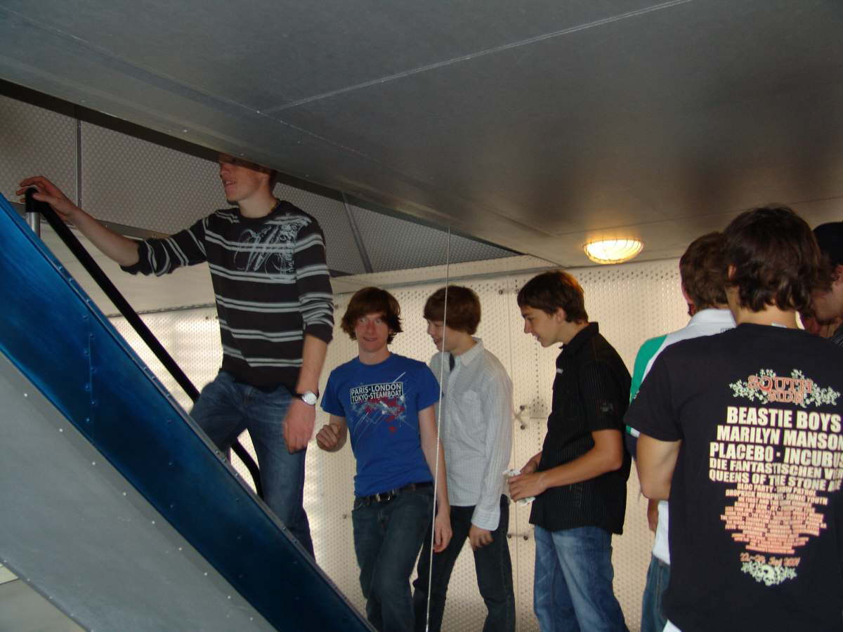 Im Museum Sch�ler 2008