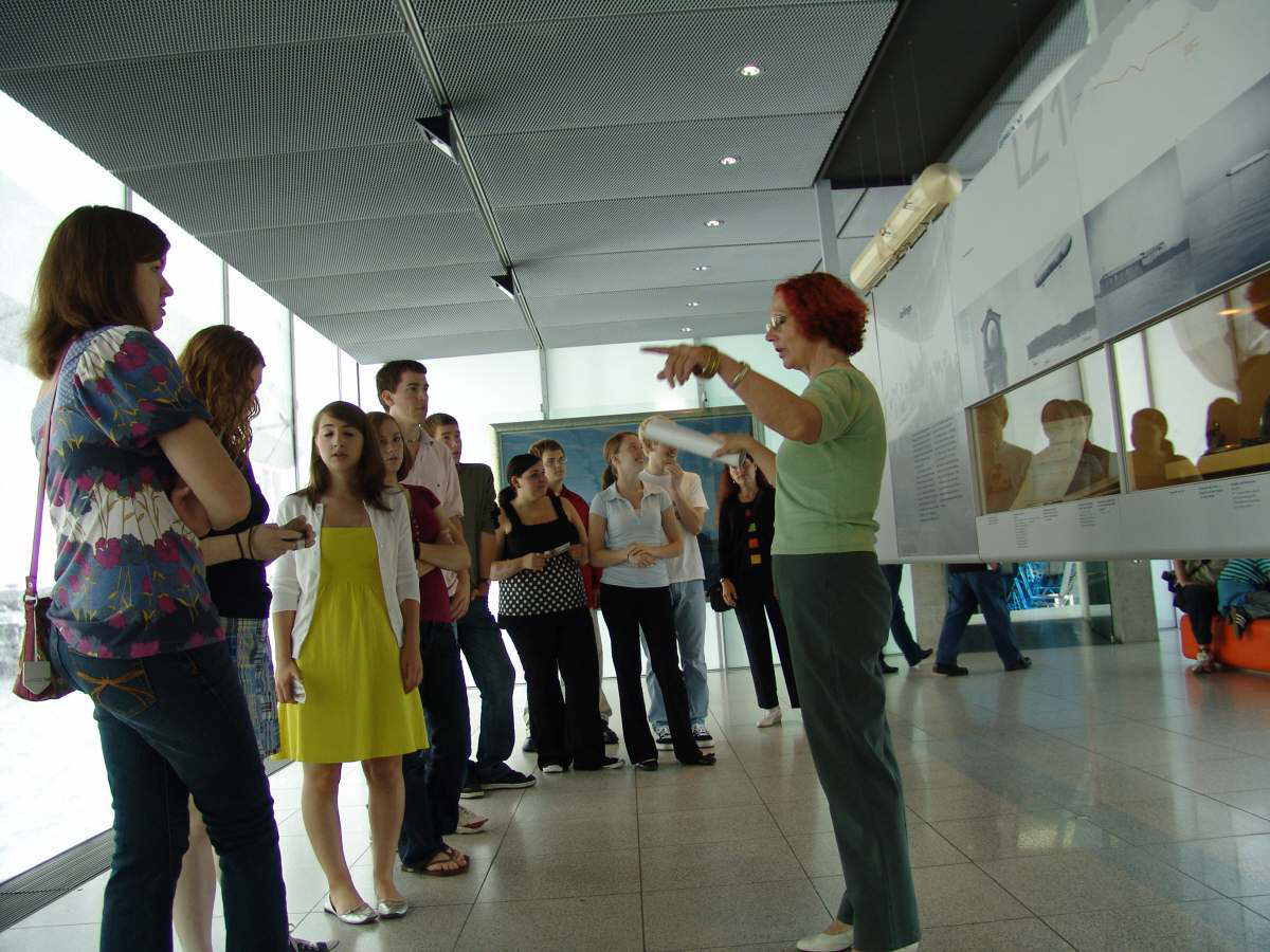 Im Museum Sch�ler 2008