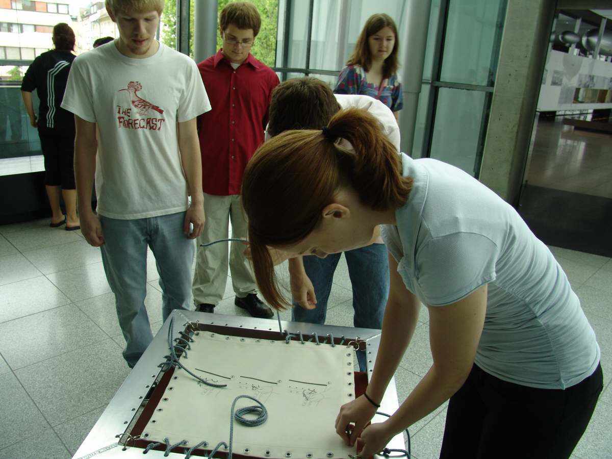 Im Museum Sch�ler 2008