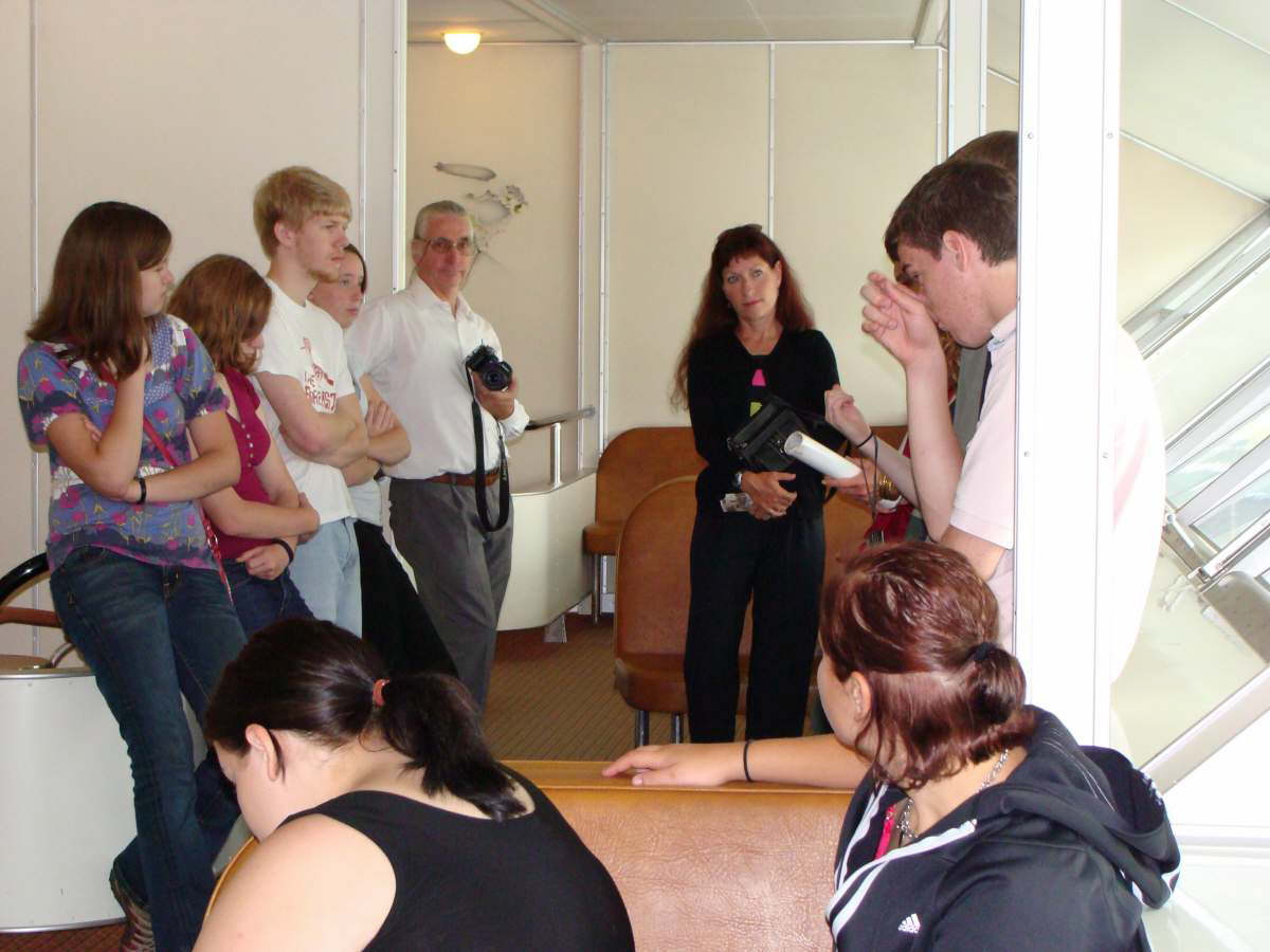 Im Museum Sch�ler 2008