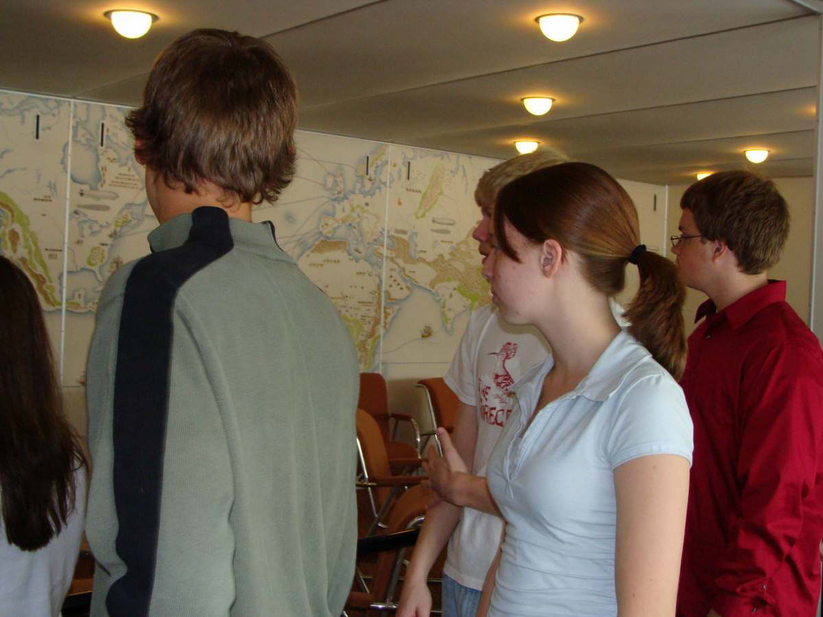 Im Museum Sch�ler 2008