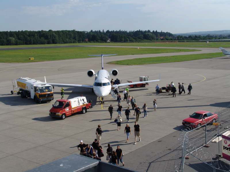 Ankunft Airport FN