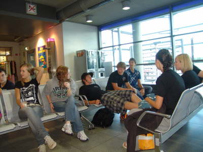 R�ckflug LH 432 gestrichen