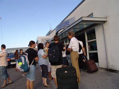 R�ckflug LH 432 gestrichen