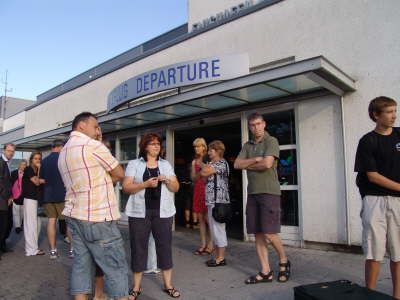 R�ckflug LH 432 gestrichen