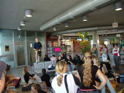 R�ckflug LH 432 gestrichen