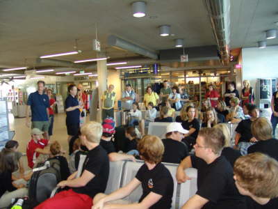 R�ckflug LH 432 gestrichen