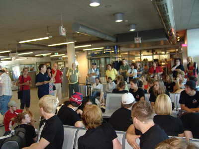 R�ckflug LH 432 gestrichen