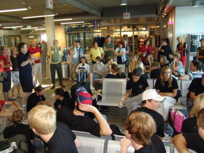 R�ckflug LH 432 gestrichen