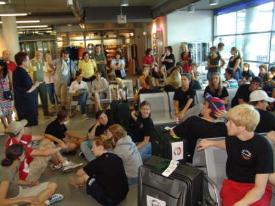 R�ckflug LH 432 gestrichen