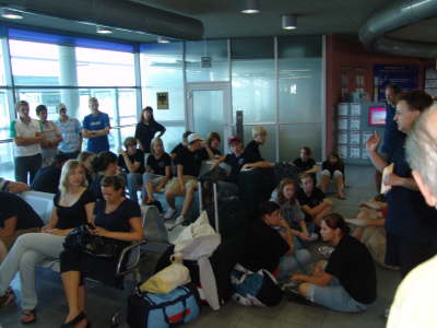 R�ckflug LH 432 gestrichen