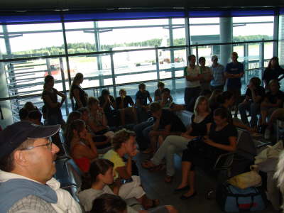 R�ckflug LH 432 gestrichen