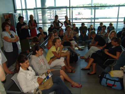 R�ckflug LH 432 gestrichen