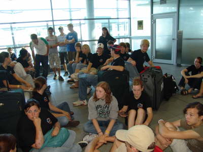 R�ckflug LH 432 gestrichen