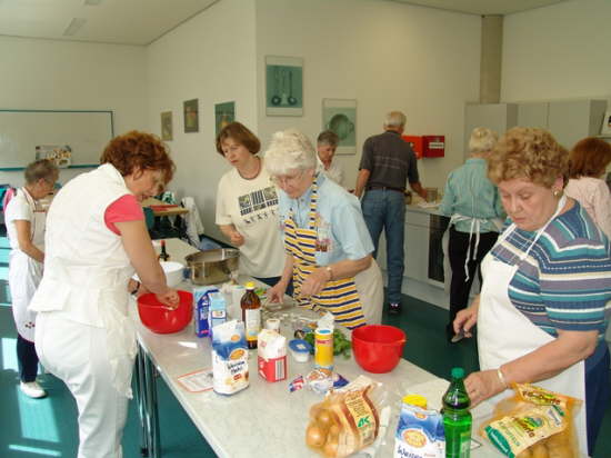 Schwaebischer Kochkurs bei der Volkshochschule FN