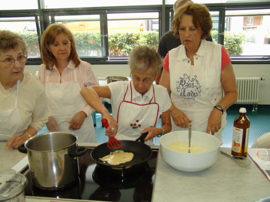 Schwaebischer Kochkurs bei der Volkshochschule FN