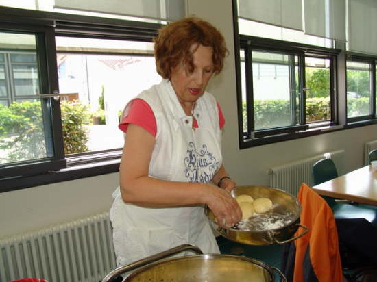 Schwaebischer Kochkurs bei der Volkshochschule FN