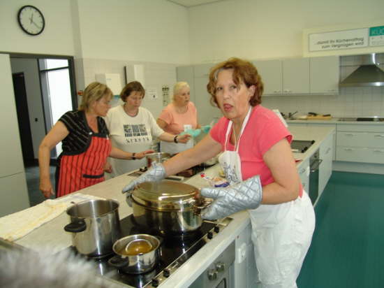 Schwaebischer Kochkurs bei der Volkshochschule FN