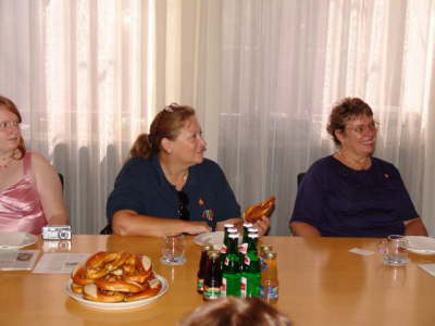 Empfang bei der Stadt