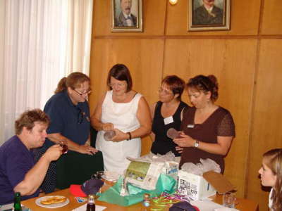 Empfang bei der Stadt