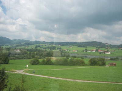 Zugfahrt nach Muenchen