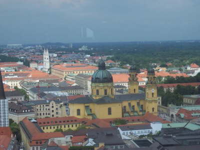 Zugfahrt nach Muenchen