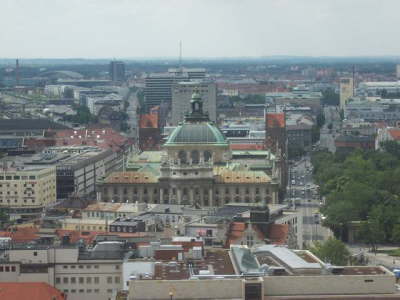 Zugfahrt nach Muenchen