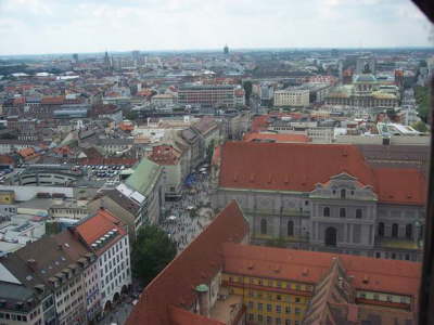 Zugfahrt nach Muenchen
